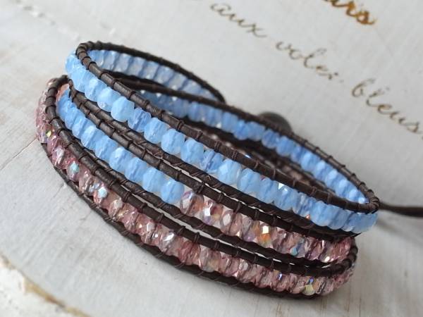 ★ChanLuuチャンルー風MIX3ラップブレスレット★拍卖