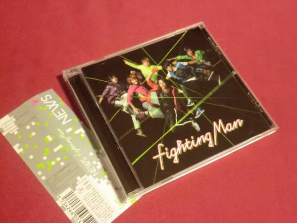 ★ケース新品★Fighting Man(初回盤/未収録曲収録) NEWS山下智久拍卖