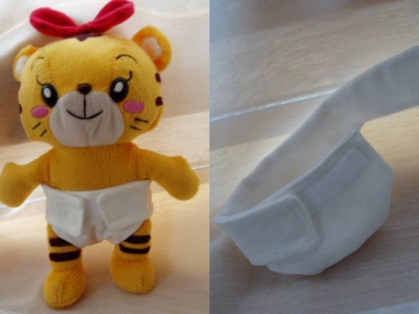 新品★柔らか白おむつ★履かせやすい!はなちゃんお世話セットやメルちゃんにも しまじろう拍卖