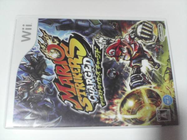 Wiiソフト マリオストライカーズ チャージド☆Wii拍卖