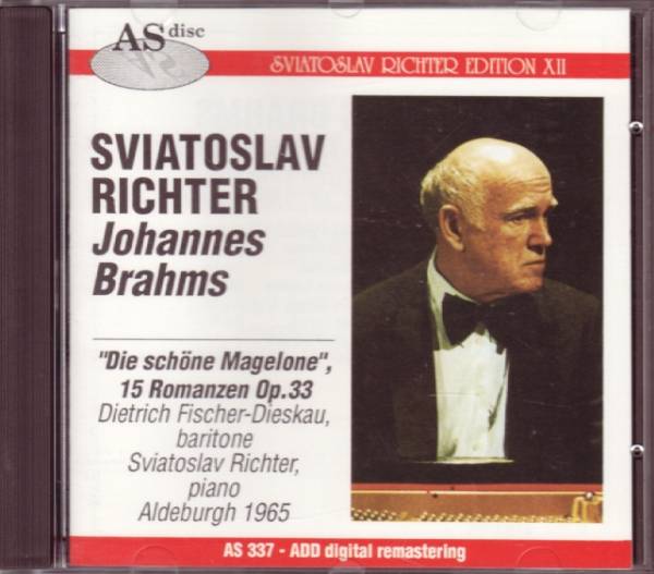 ブラームス 美しきマゲローネのロマンス リヒテル&ディースカウ拍卖