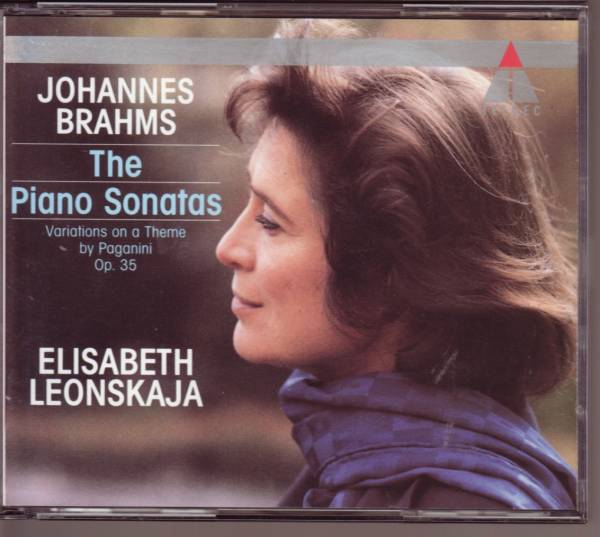 ブラームス ピアノ・ソナタ集 2CD エリザベート・レオンスカヤ拍卖
