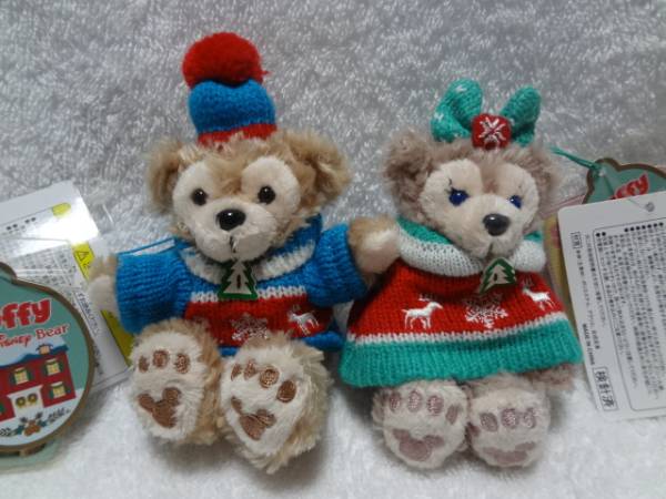 TDSストラップ ダッフィー・シェリーメイクリスマス2011拍卖