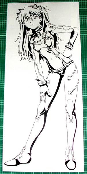 プチ痛車、萌車ステッカー EV-AS 01A拍卖