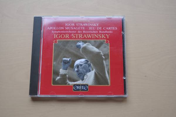 ストラヴィンスキー:ミューズをつかさどるアポロ&カルタ遊び@イゴール・ストラヴィンスキー&バイエルン放送交響楽団/1957/旧西ドイツ製拍卖