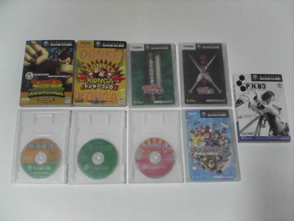 ピクミン1,2マリオなど10本セットGC拍卖