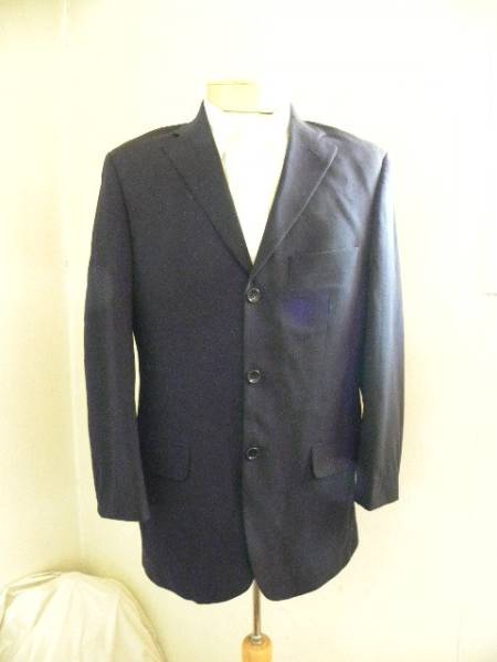 |o_o|バナナリパブリック(14n)春夏秋ジャケット160-165cm紺拍卖