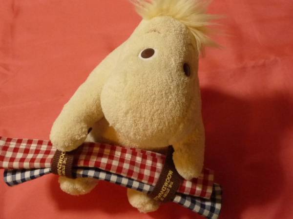 激レア!江崎グリコ ムーミン フローレン おやつマット付 ぬいぐるみ 大 (非売品)拍卖