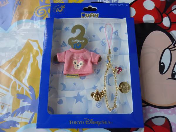即決♪新品♪東京ディズニーシー 10周年 10マジカルトップス Cute ダッフィー シェリーメイ Be Magical! ストラップ コスチューム♪TDR TDS拍卖