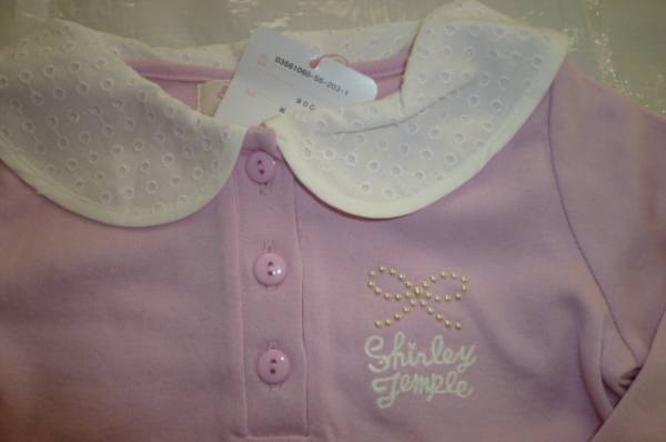 新品タグ付シャーリーテンプル長袖Tシャツ90㎝拍卖