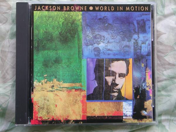 ◇ジャクソン・ブラウン/ ワールド・イン・モーション ※盤面きれいです。 サリフ拍卖