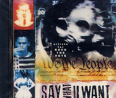 未開封★artists for ROCK the VOTE☆SAY WHAT U WANT拍卖