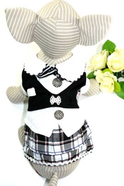 激安即決★アイドル タ-タンチェックワンピ-ス 2号 (S)★新品 ~3kg位拍卖