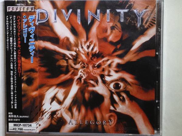 【未開封】 ※  ディヴィニティー  ※  Allegory  ※ 国内盤CD  DIVINITY拍卖