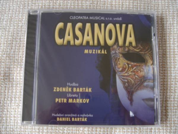 カサノヴァ(ミュージカル)★チェコ・キャスト★チェコ語拍卖