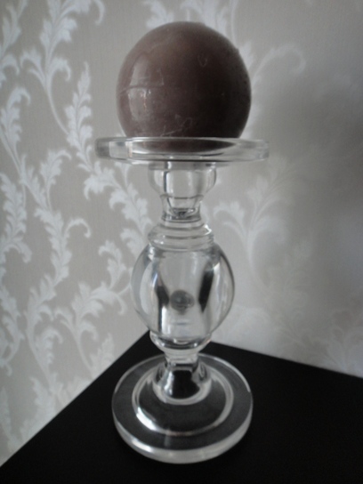 新品*グレーベージュ*丸キャンドル*フレンチシックアンティーク拍卖