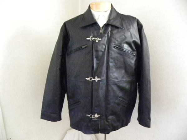 |o_o|イタリア製Gio Armand(1n)本革ライダージャケット175-180cm拍卖