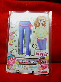 アイカツ 2014 第3弾 ラベンダーカプリパンツ 14 03-12N拍卖
