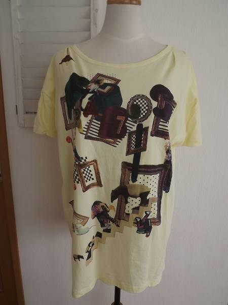 1回着美品◆フラボア プリントTシャツ◆FRAPBOIS拍卖