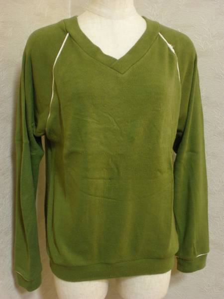 エックスガール X-girl Vネック長袖アクリルセーター拍卖