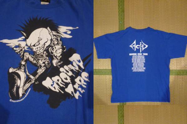 即決あり 早い者勝ち J-ROCK ツアー Tシャツ Mサイズ ロック 青 半袖 シャツ拍卖