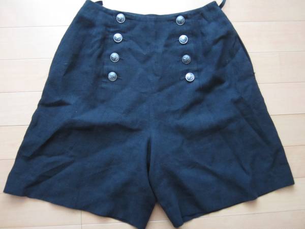 アンクラインⅡ☆メタルボタンキュロット♪9AR☆美品拍卖