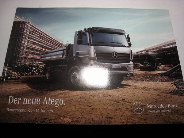 ★海外カタログ独語 ベンツ トラック(ダンプ) アテーゴ 7236拍卖