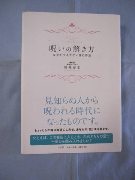 ☆呪いの解き方  なぜかツイてない日の作法     見知らぬ人から呪われる時代になったものです。     【気を守る・知識】拍卖