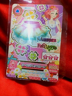 アイカツ!5 オーロラフレアスカート 05-07N さくら拍卖