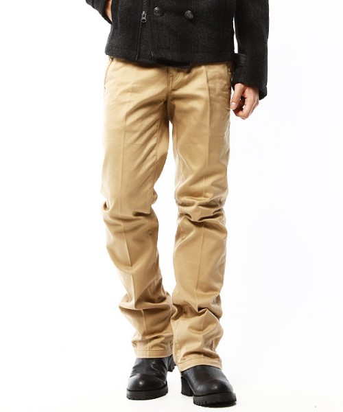 新品未使用MLB140 w42日本製Made in Japan【VANQUISHコラボMURDER LICENSEマジックストレートチノパンツ 2NDベージュ】メンズ 紳士拍卖