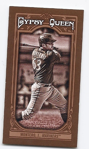 2013 Gypsy Queen Jesus Montero Mini Sepia /50拍卖
