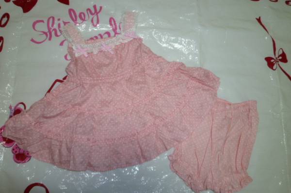 新品シャーリーテンプルキャミワンピース70㎝拍卖