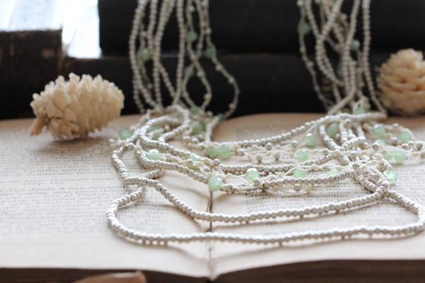 ★新入荷★ラインストーン・ブラスビーズ9ラインネックレスG拍卖