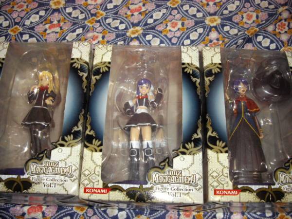 QMA クイズマジックアカデミー フィギュア3体セット シャロン・ユリ・アメリア/新品 拍卖