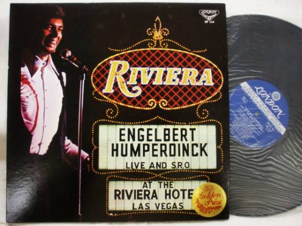 LP ENGELBERT HUMPERDINCK エンゲルベルトフンパーディンク/ライヴインラスヴェガス拍卖