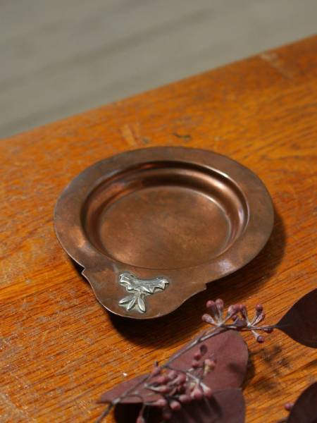 イギリス アンティーク 銅製トレー 小物収納 1698拍卖