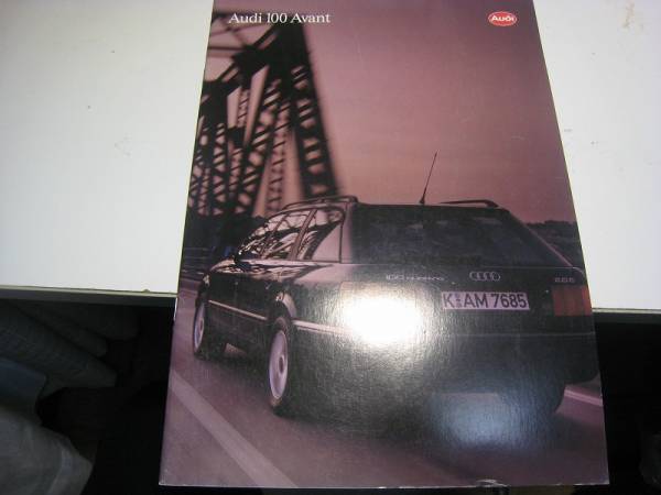 ★海外カタログ独語 アウディ 100アバント 6855拍卖