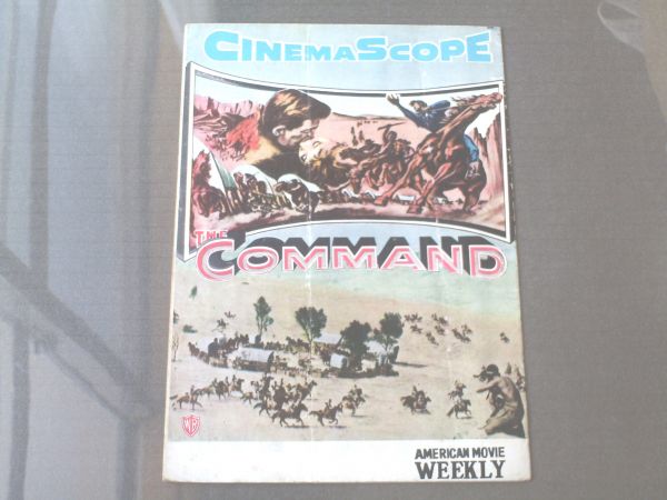 【コマンド/デイヴィッド・バトラー】パンフレット/昭和29年拍卖