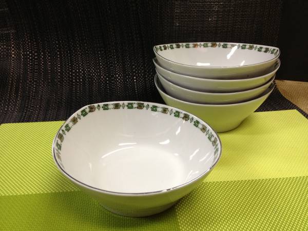 新品【即決】レトロポップ 16cm 小鉢 5個1組 8組以上可拍卖