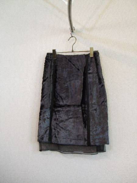 JILLSTUARTグレーフェイクファースカート(USED)92014)拍卖