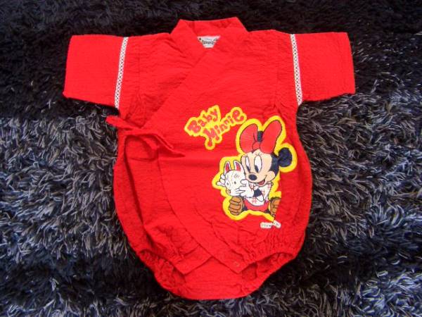 ●○【USED】ディズニー ミニーちゃん 甚平 70 美品○●拍卖
