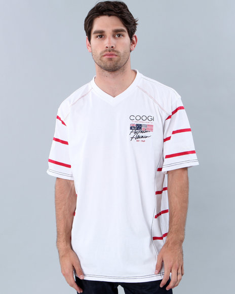 COOGIクージーVネックTシャツB系ヒップホップセレブ新品本物M拍卖