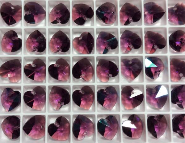 スワロフスキー #6202【アメジストシャンパン】10.3X10mm 6個拍卖