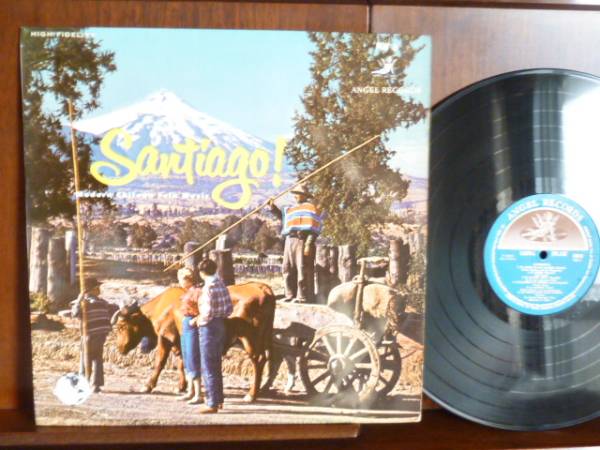 サンティアゴ/世界の音楽 チリー編-6 (LP)拍卖