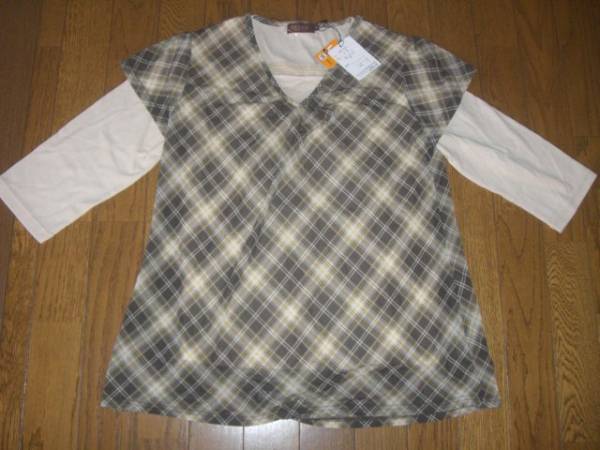 ☆新品 DECOY 7分袖Tシャツ チュニック M (UV)拍卖