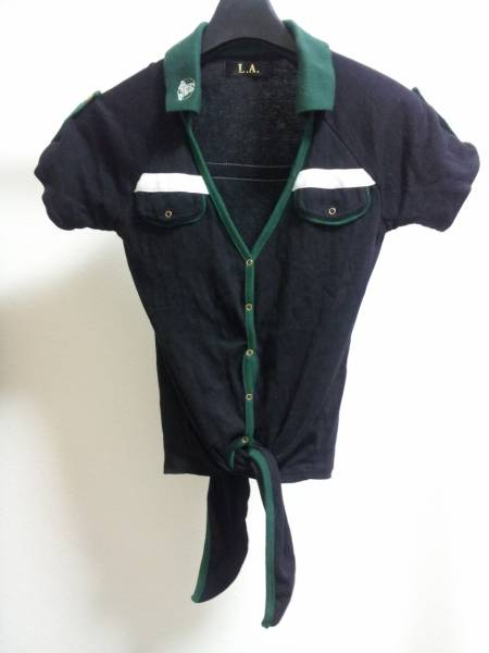 中古美品!! ★ L.A. 半袖 カットソー サイズM 春服 夏服 ★ LA 109 ブランド ★拍卖