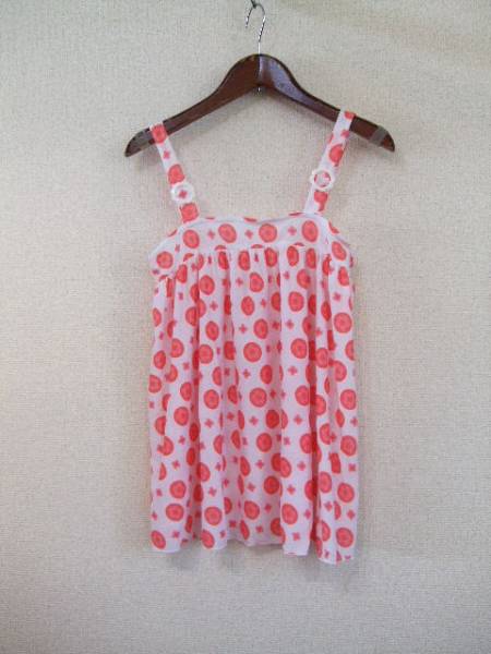 白地花プリントキャミソール(USED)61715拍卖