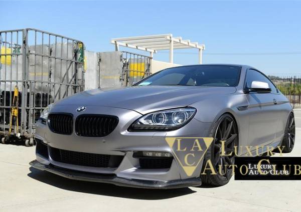 BMW F12 F13 Mスポ カーボン フロントリップ スポイラー エアロ ボディ-パ-ツ リアルカ-ボン綾織り 外装カスタム拍卖