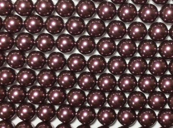 スワロフスキー#5810【バーガンディー】5mm 約100個拍卖