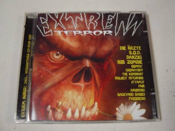 CD+CD-Rom Extreme Terror/Danzig,S.O.D.,Rob Zombie,Backyard Babies,Think About Mutation等拍卖